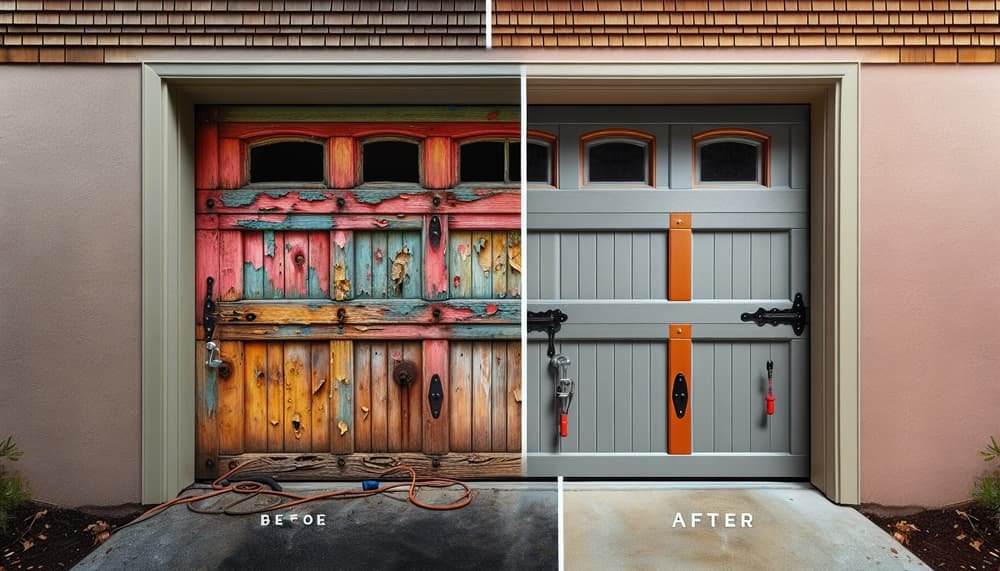Garage door work in Wilson Square