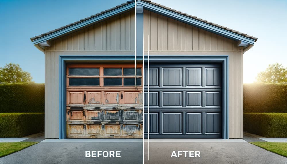 Garage door work in Medford