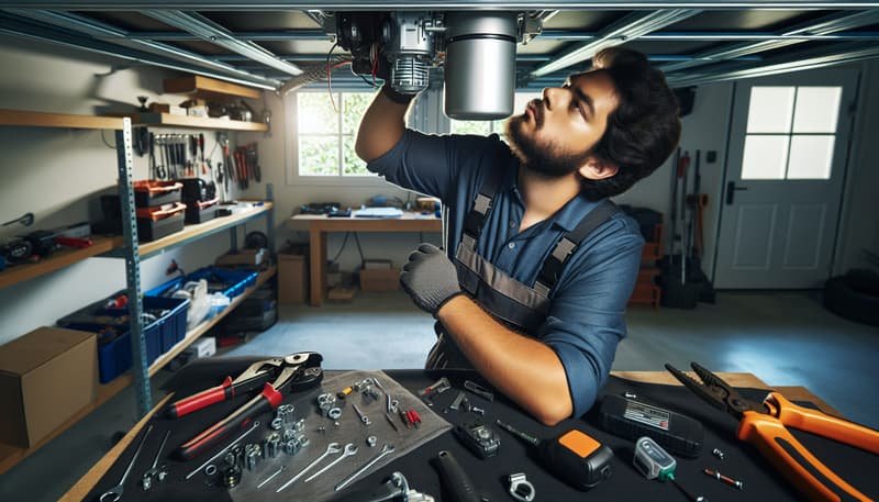 Garage Door Opener Repair in Winchester