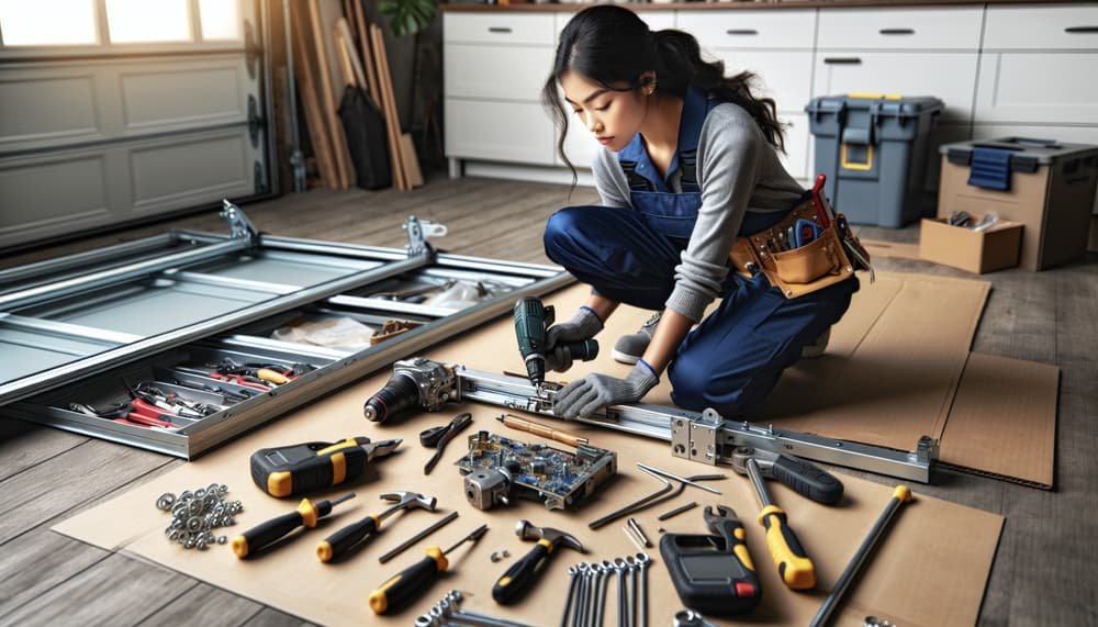 Garage door work in Pinefield