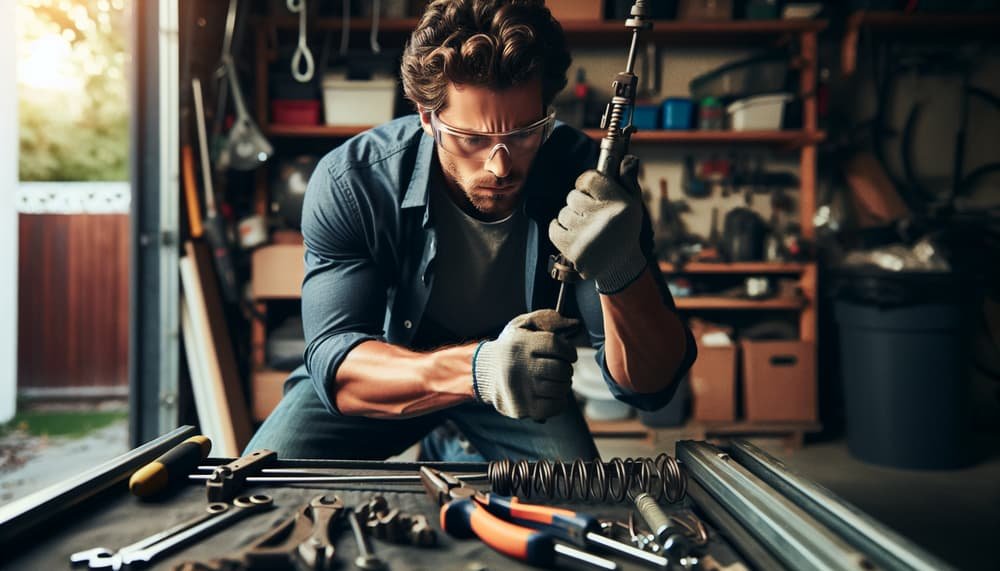 Garage door work in Acton